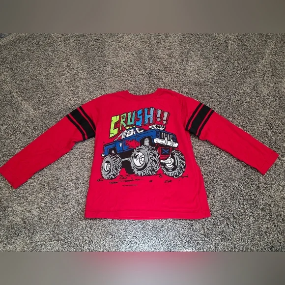 Granimals Monster Truck Long Sleeve T Size 5 Boys - Picture 1 of 4